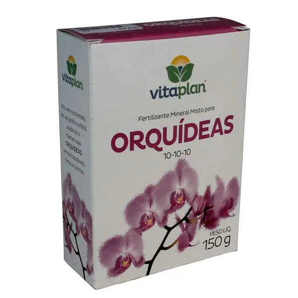 Adubo Fertilizante p/ Orquídeas 150g Vitaplan — Insumos e Adubos