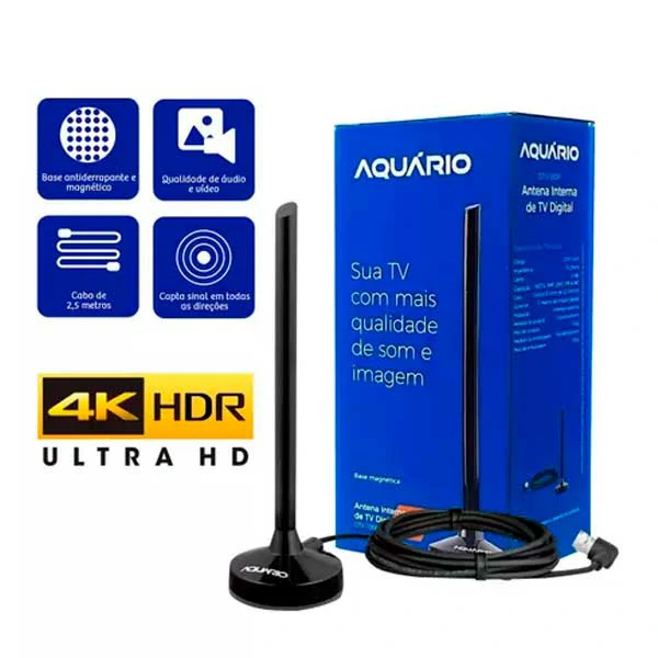 Antena Digitail Interna HDTV 100P — Itens Diversos