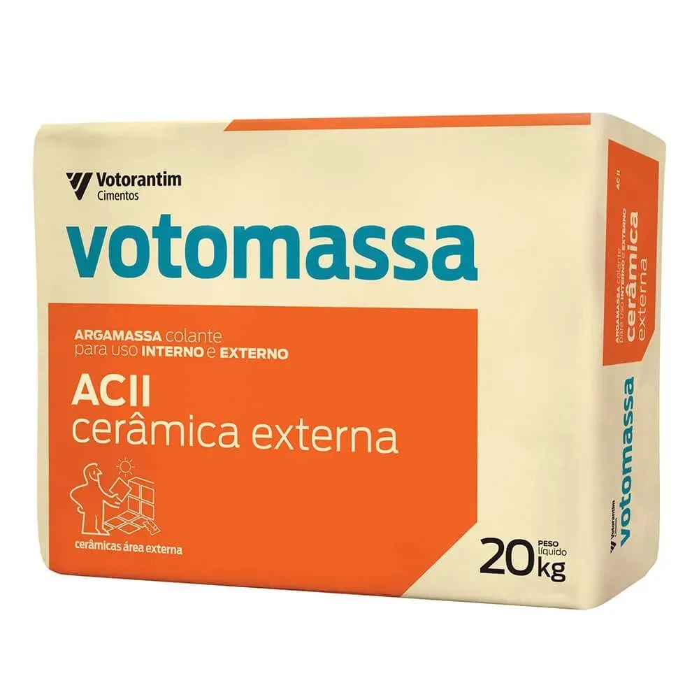Argamassa Votomassa ACII Externa 20kg — Argamassa Externa