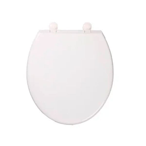Assento Atlas PP Oval F. Suave Branco — Assento Sanitario