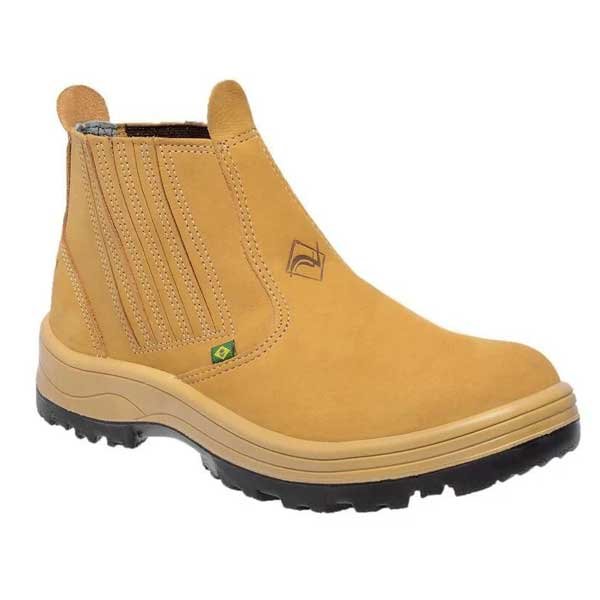 Botina Castor Nobuck Solado Natural — Calçados