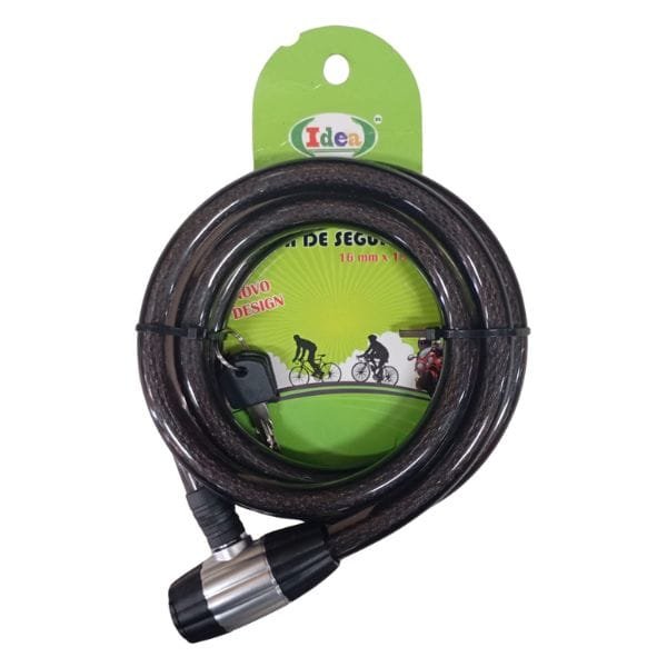 Cadeado para Moto 16mmx1500mm IDEA — Cadeados e Correntes