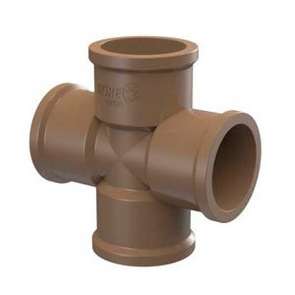 Cruzeta PVC Soldável 25mm Tigre — Conexões