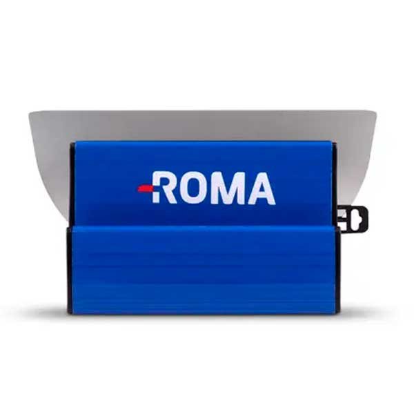 Desempenadeira Aço Inox Pro 2,5cm Roma — Acessórios Tintas