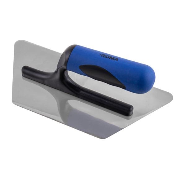 Desempenadeira Aço Inox Trapezoidal Roma — Acessórios Tintas