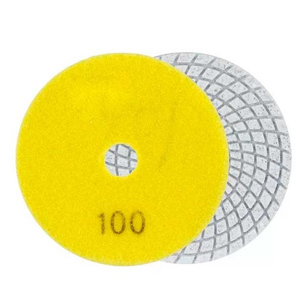 Disco Lixa Diamantado com Velcro 100mm 1500 — Acessórios Ferramentas