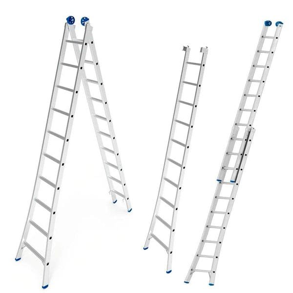 Escada Alumínio Extensiva 2x10 MOR — Escadas
