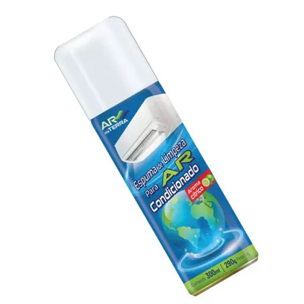 Espuma de Limpeza para Ar Condicionado 300ml - Ar daTerra — Acessorios Limpeza