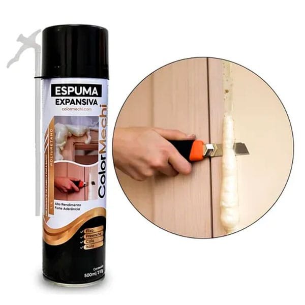 Espuma Expansiva 500ml Colormechi — Acessórios Tintas