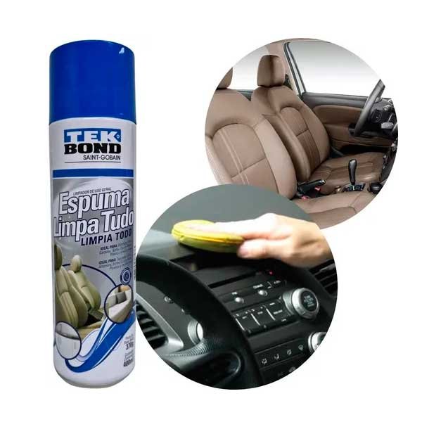 Espuma Limpa Tudo Tekbond 400ml — Acessorios Limpeza