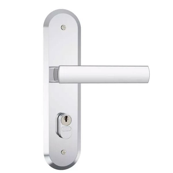 Fechadura Stam Externa 1801/35 Espelhada Inox — Fechaduras