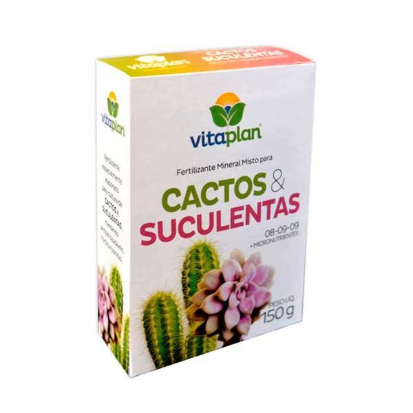 Fertilizante para Cactos e Suculentas 150g — Insumos e Adubos