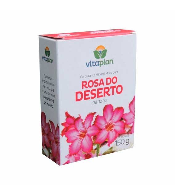 Fertilizante Para Rosa do Deserto 150g Vitaplan — Insumos e Adubos