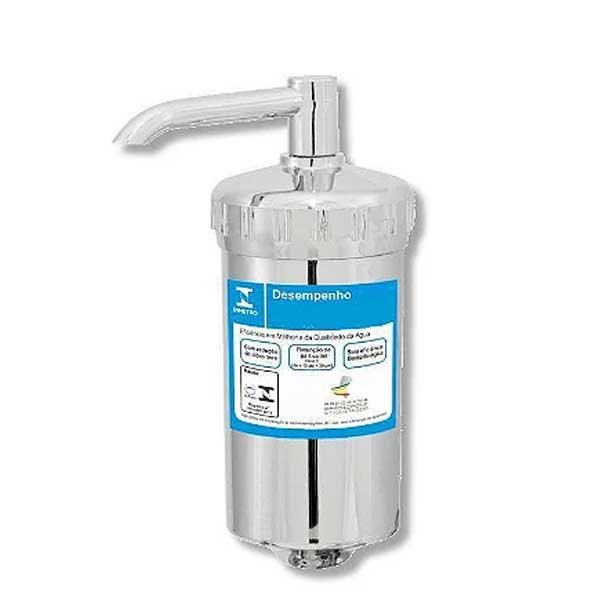 Filtro ABS com vela carvão ativado celulose — Metais