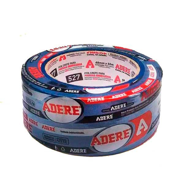 Fita Crepe 45mmx50 Azul Adere — Acessórios Tintas