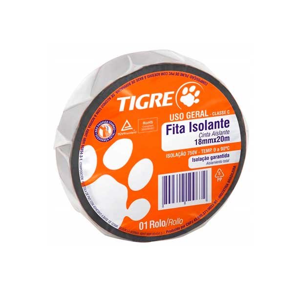 Fita Isolante 20mt Tigre — Uncategorized