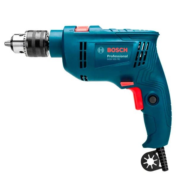 Furadeira Bosch Impacto GSB 550RE 127v 550w — Elétrica