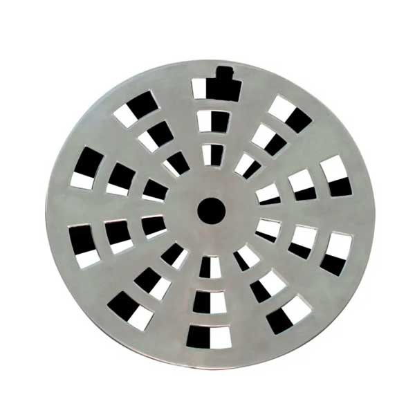 Grelha Redonda Cromada Rotativa 150GRB8/GRB14 — Grelhas e Ralos