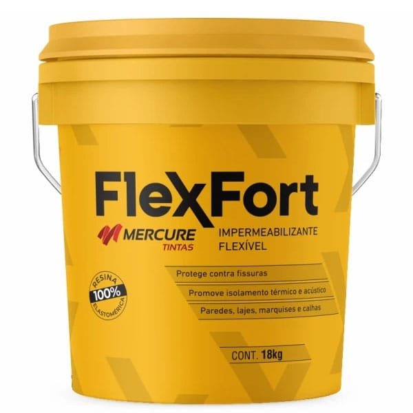 Impermeabilizante Grafflit Flexfort 18Kg — Impermeabilizantes