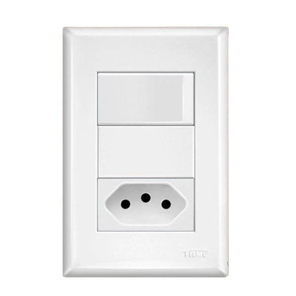 Interruptor Fame Simples+Tomada Padrão 2P+T 20A — Uncategorized