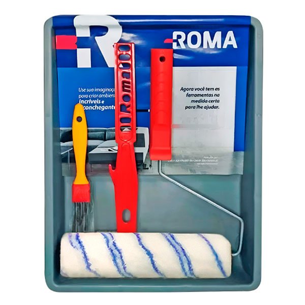 Kit para Pintura 05 Peças - Roma — Acessórios Tintas
