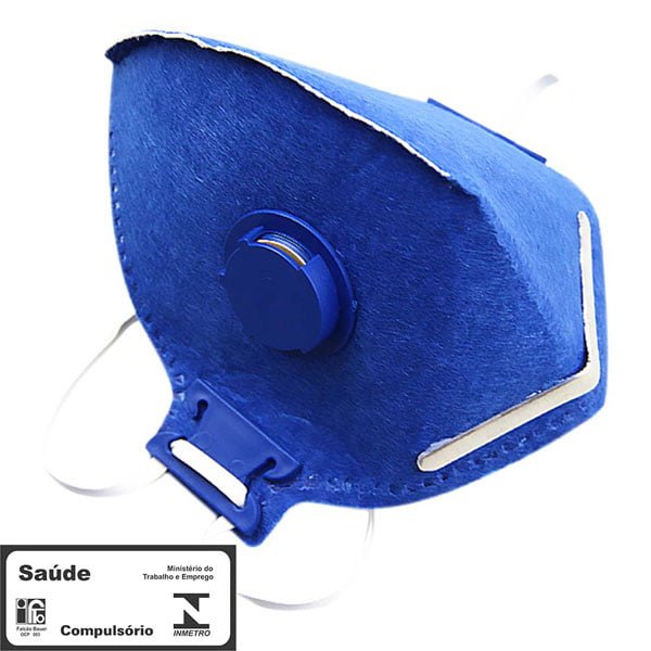 Máscara para Pó Reforçada com Válvula — Máscaras