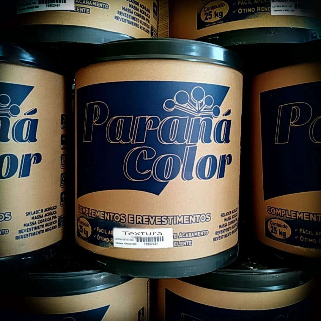 Massa Corrida PVA Parana Color 25Kg — Massas Corrida e Acrílica