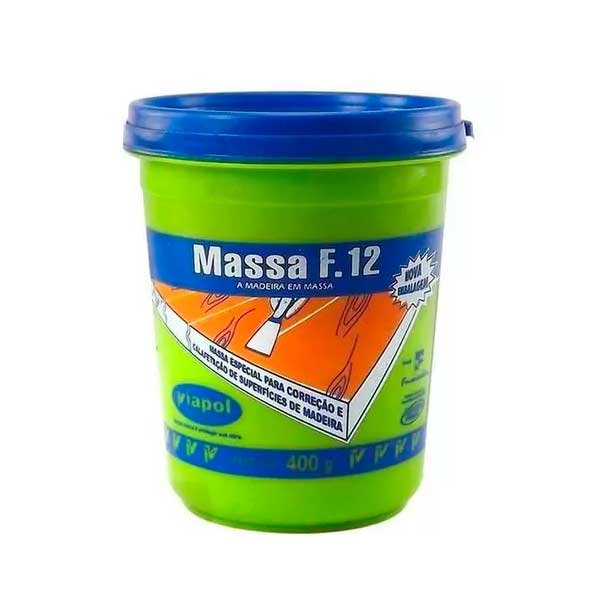 Massa p/ Madeira Calafetar 400gr — Acessórios Tintas