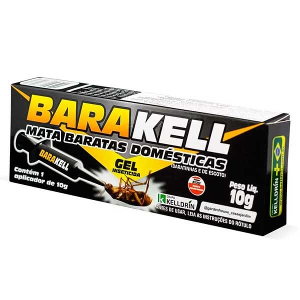 Mata Baratas Domésticas Barakell Gel10g — Acessorios Limpeza