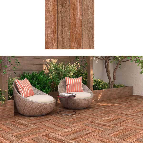 Piso Cerâmico Madeiro Antiaderente 50x50cm Formigres — Pisos