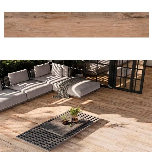Piso Embramaco Naturale Retificado Mate 21x1,23 cx1,80 — Pisos