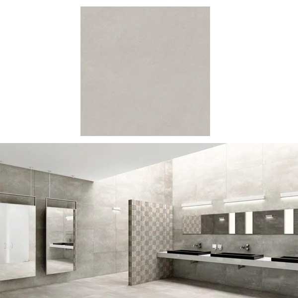 Piso Formigres Cement Grigio Retificado 87x87 — Pisos