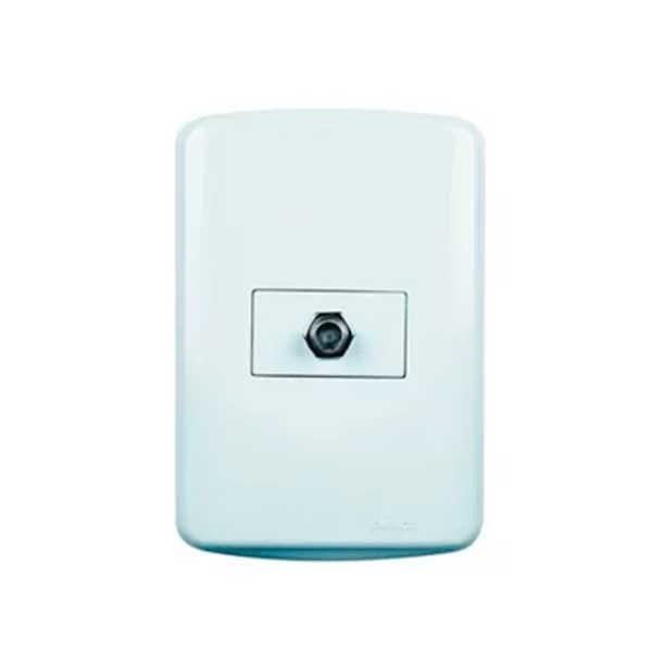 Placa Perlex - Conector Antena — Tomadas e Interruptores