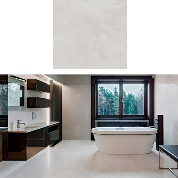 Porcelanato Delta Barcelona Plata Acetinado 84x84 — Porcelanatos