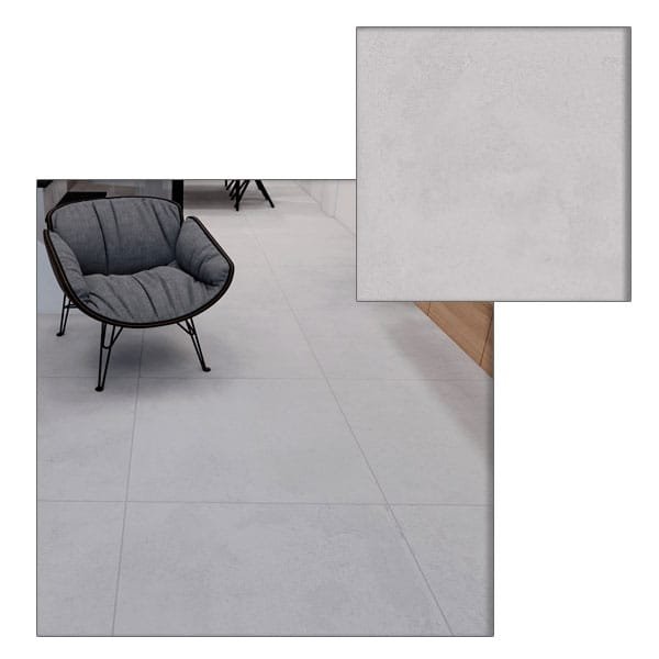 Porcelanato Delta Monier Argenta Acetinada Retificado 90x90 — Porcelanatos