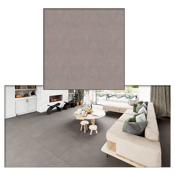 Porcelanato Delta Obelisco Beton Light Acetinado 90x90 — Porcelanatos