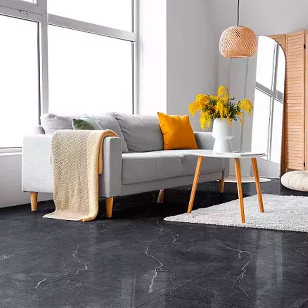 Porcelanato Delta Vene Doro Nero Retificado Polido 63x1,20 — imagem 2