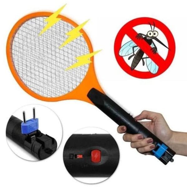 Raquete Mata Inseto Elétrica Recarregável Elite — Itens Diversos