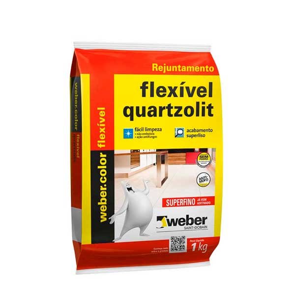 Rejunte 1kg Quartzolit — Rejunte