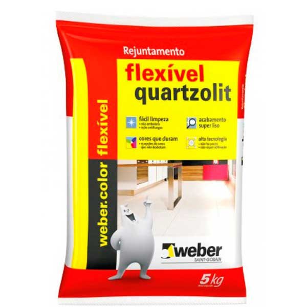 Rejunte Quartzolit 5kg - Cores — Rejunte