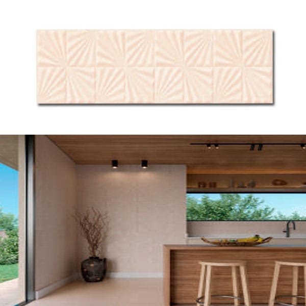Revestimento Lume Leque Sienna AC Relevo 22x90 cx1,80 — Revestimentos