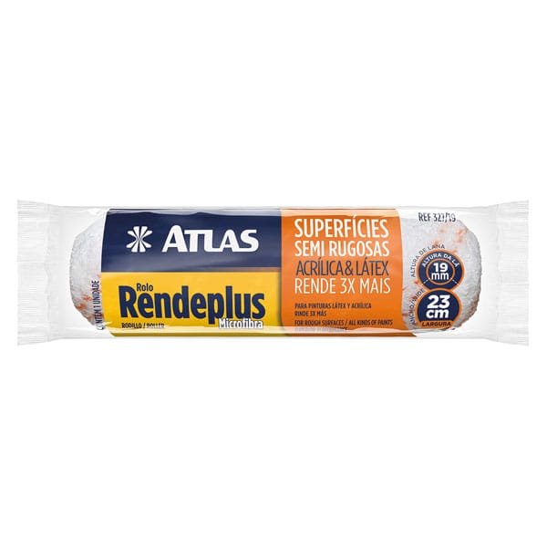 Rolo de Pintura Rendeplus 15cm 327/15 Atlas — Acessórios Tintas