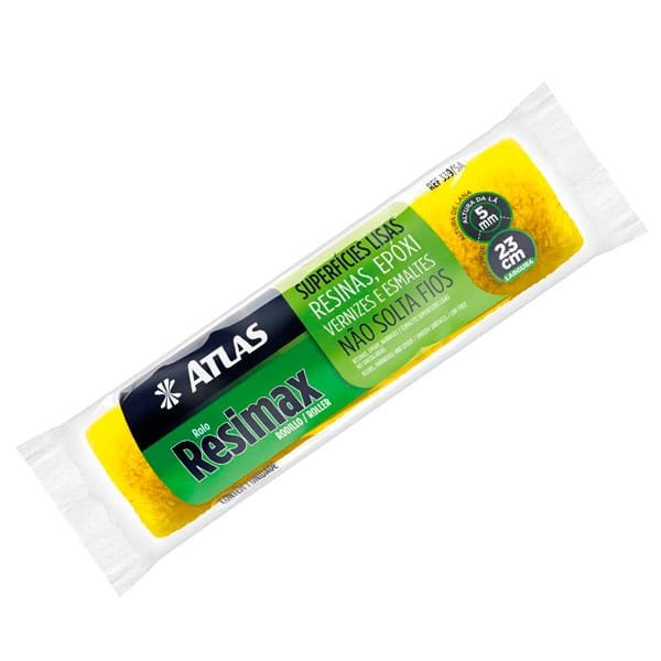 Rolo Lã Resimax 15cm 339/15A Atlas — Acessórios Tintas