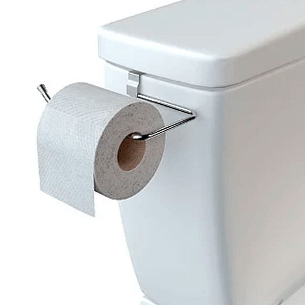 Suporte Papel Higienico para Caixa Acoplada — Acessórios Banheiro e Cozinha