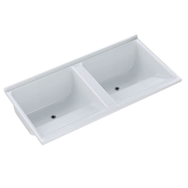 Tanque AJR GRAN Duplo Quadrado 1,24x62 Gelo — Uncategorized