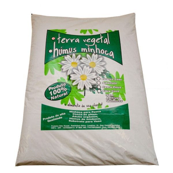 Terra Vegetal 7Kg — Insumos e Adubos