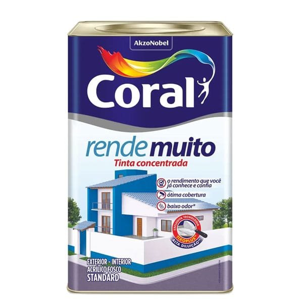 Tinta Coral Rende Muito - Branco Neve 18l — Tintas
