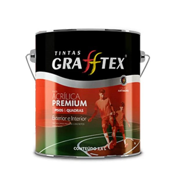 Tinta Piso Grafftex Semibrilho Antiderrapante ( Verificar Cores) 3,6 Litros — Tintas
