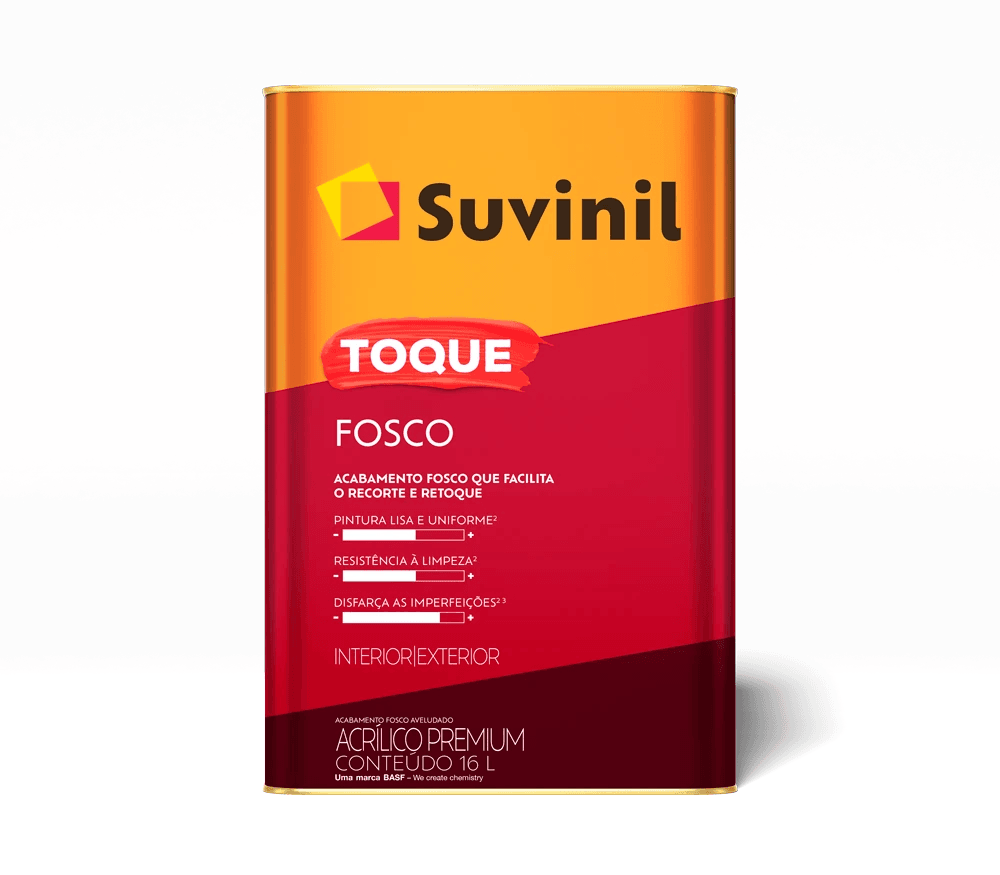 Tinta Suvinil Toque Fosco Branco Neve 18l — Tintas