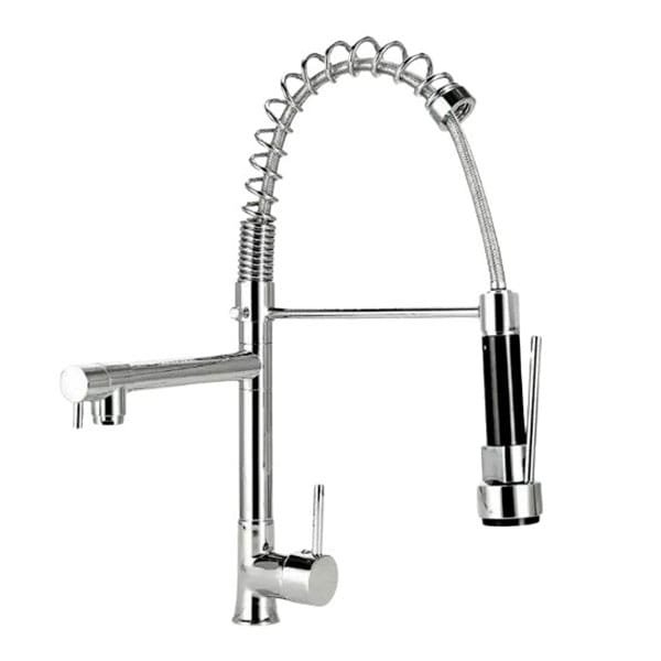 Torneira Rainha 2991 Bancada com 2 Saídas Cromadas 1/4 de Voltas — Torneiras
